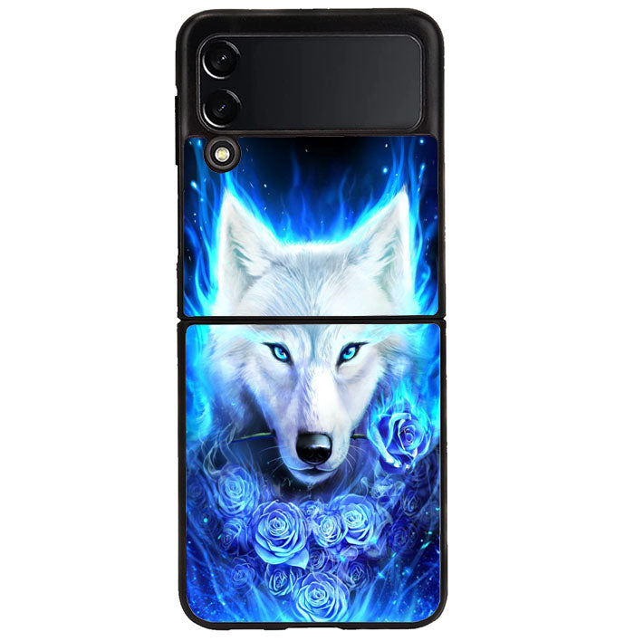 The Blue Wolf Samsung Galaxy Z Flip 4 5G 2022 Case