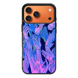 Vaporwave Wallpaper Hands iPhone 17 Pro Max Case QC7748