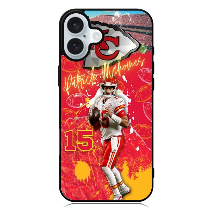 Patrick Mahomes iPhone 16 Plus Case QC7993