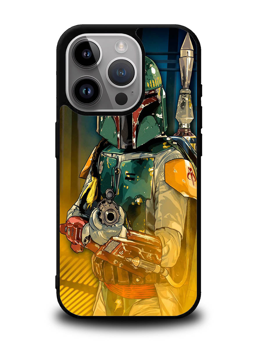 Star Wars Boba iPhone 14 Pro Max Case QC9516