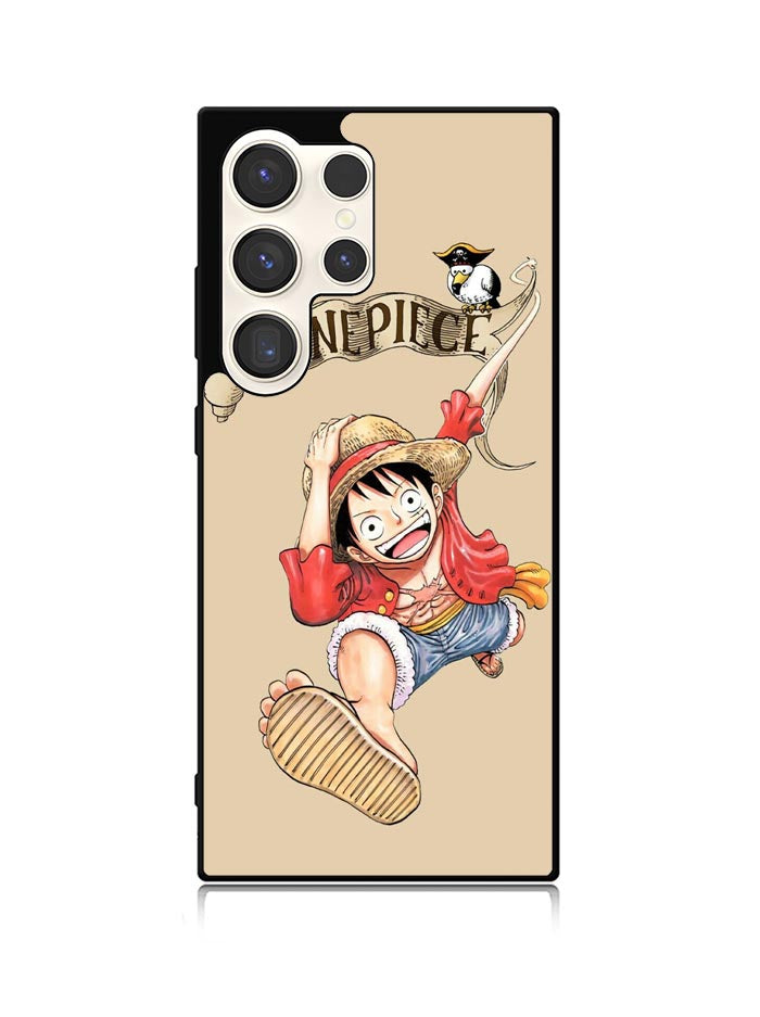 One Piece D Luffy Samsung Galaxy S25 Ultra 5G Case QC9510