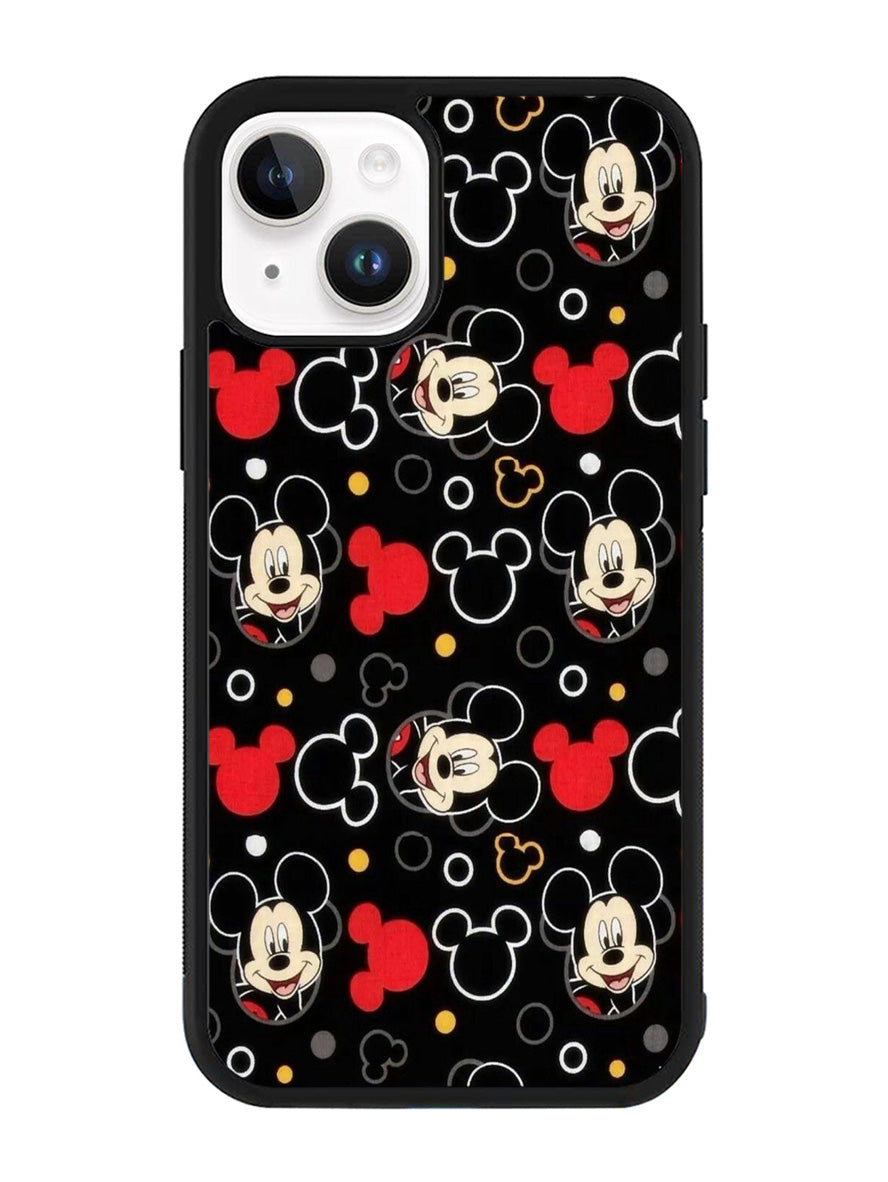 Mickey Mouse Black iPhone 15 Case OV9506