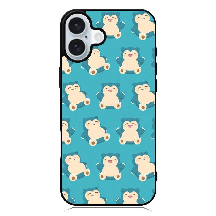 Snorlax Collage iPhone 16 Plus Case