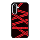 Red Danger Tape Samsung Galaxy A16 5G Case OV9533