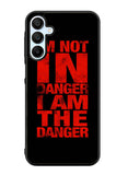 Red Danger Samsung Galaxy A35 5G Case OV9534