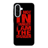 Red Danger Samsung Galaxy A56 5G Case OV9534