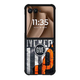Never give up Motorola Moto RAZR Plus 2025 Case OV9529