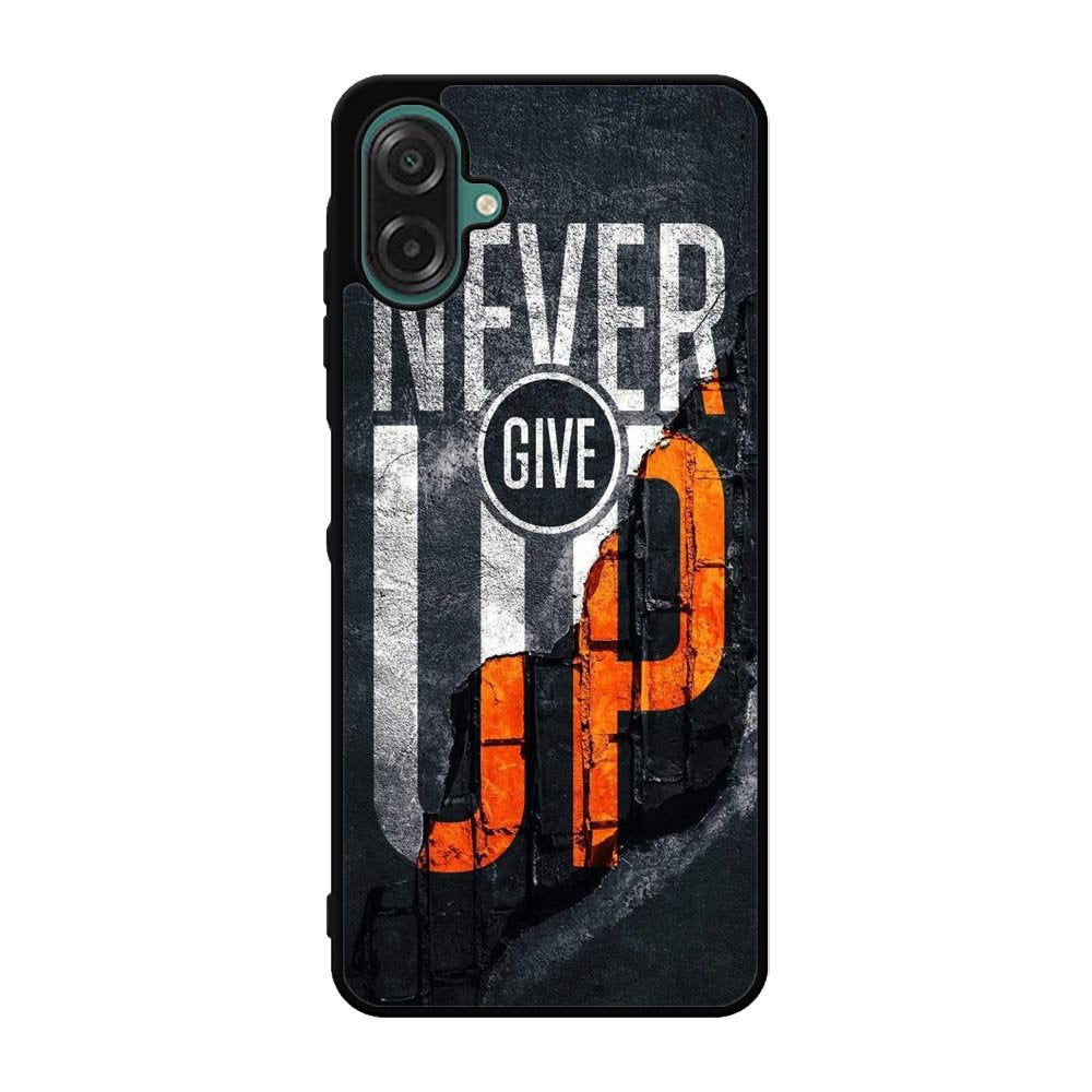 Never give up Samsung Galaxy A07 Case OV9529