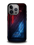 Red and blue iPhone 15 Pro Case OV9532