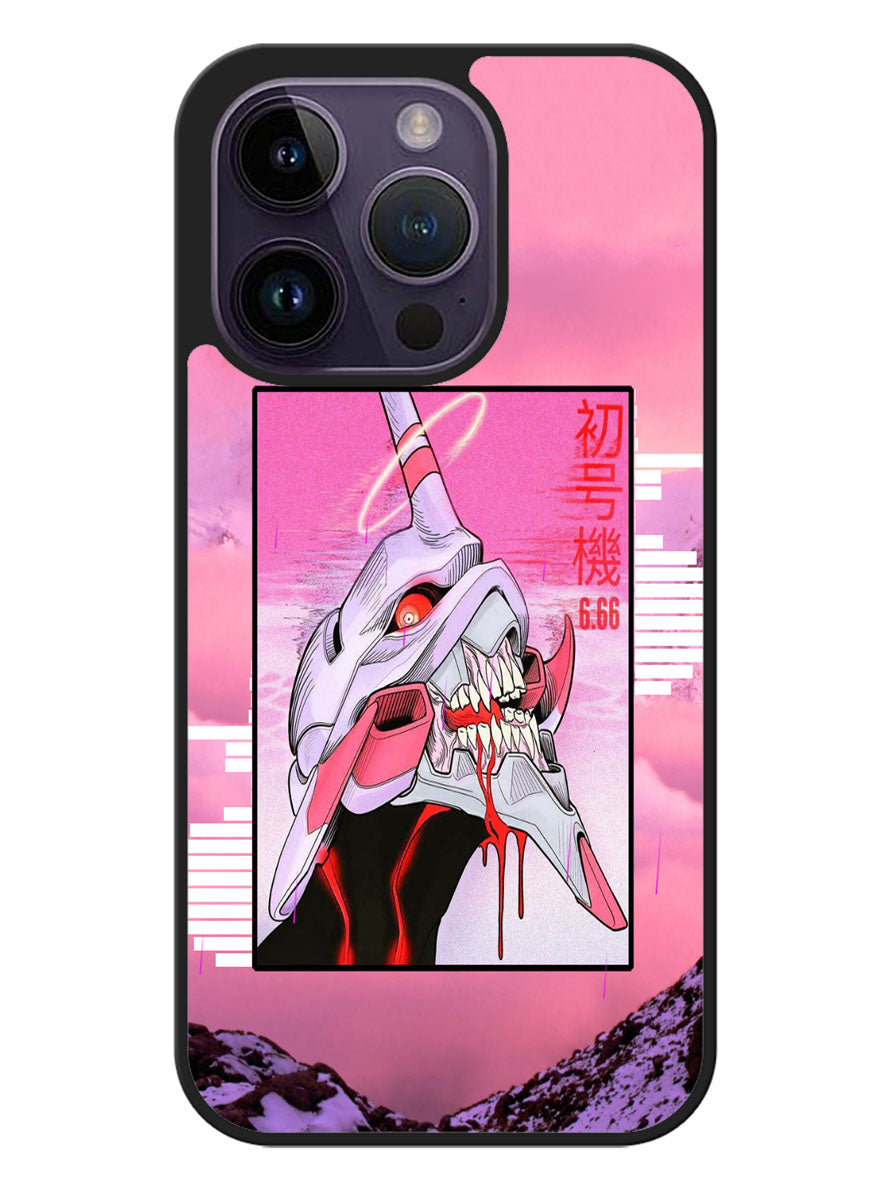 Aesthetic Evangelion iPhone 14 Pro Case