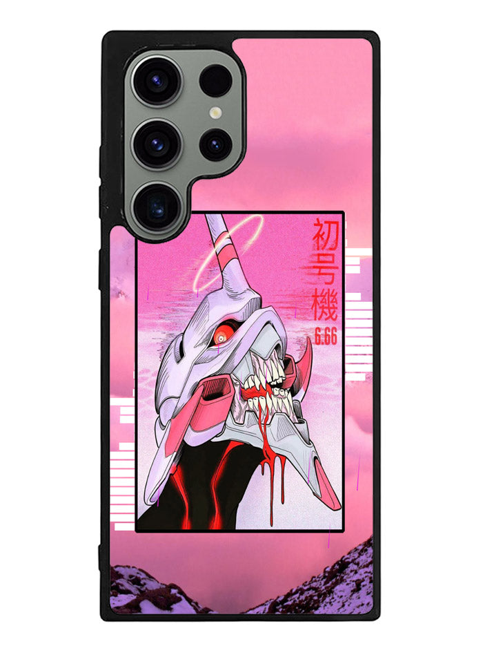 Aesthetic Evangelion Samsung Galaxy S23 Ultra 5G Case