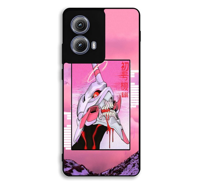 Aesthetic Evangelion Motorola Moto Edge 2024 Case OV3120