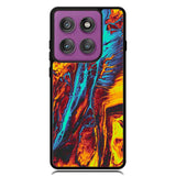 Orange And Blue Fluid Motorola Moto Edge 2025 | Moto Edge 60 Fusion | Moto Edge 60 Pro Case OV9586
