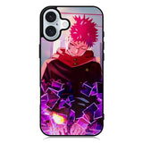 yuji itadori jujutsu kaisen iPhone 16 Plus Case QC9564
