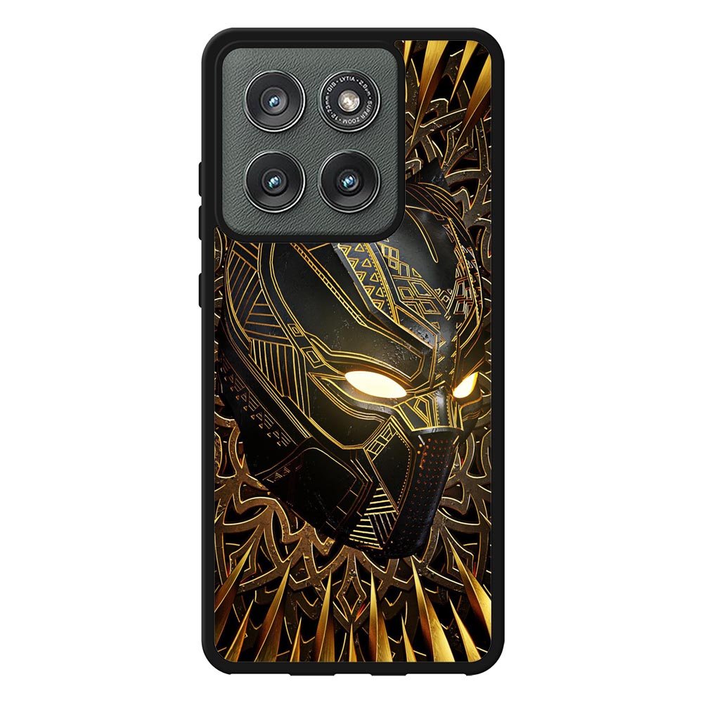 black panther gold Motorola Moto Edge 2025 Case QC9556