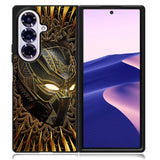 black panther gold Samsung Galaxy Z Fold 7 Case OV9556