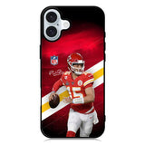 Patrick Mahomes 4th iPhone 16 Plus Case