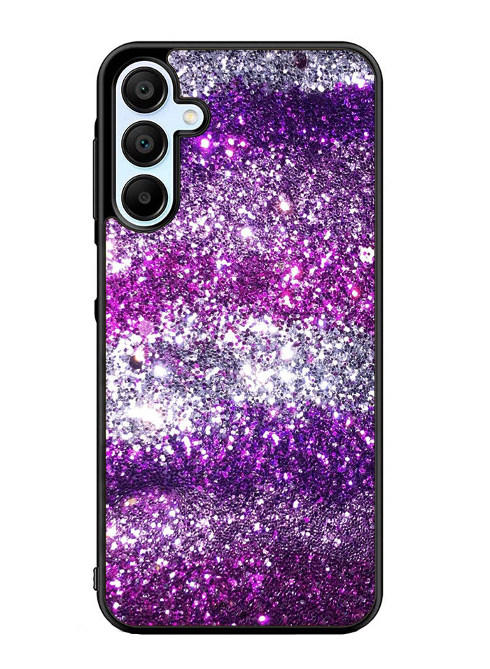 Pink Purple Silver Samsung Galaxy A35 5G Case OV9553