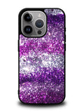 Pink Purple Silver iPhone 15 Pro Max Case OV9553