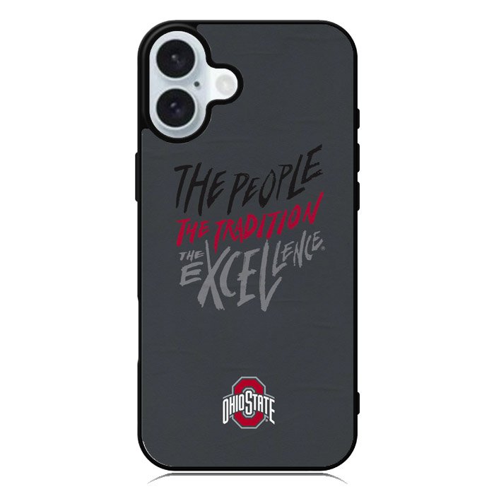 Ohio State Logo iPhone 16 Plus Case QC9549