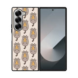 Pusheen cat Samsung Galaxy Z Fold 7 5G Case QC8950