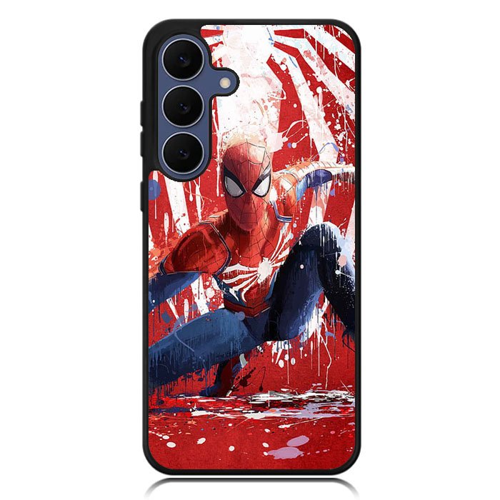 Spiderman Painted Samsung Galaxy S25 FE Case OV8949