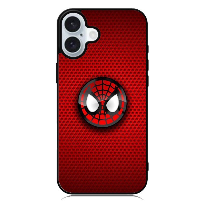 logo spiderman iPhone 16 Plus Case QC9024