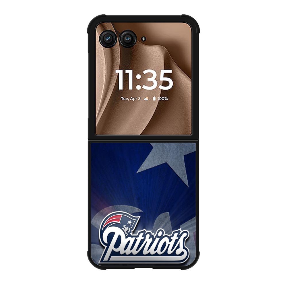 New England Patriots Motorola Moto RAZR Plus 2025 Case OV9019