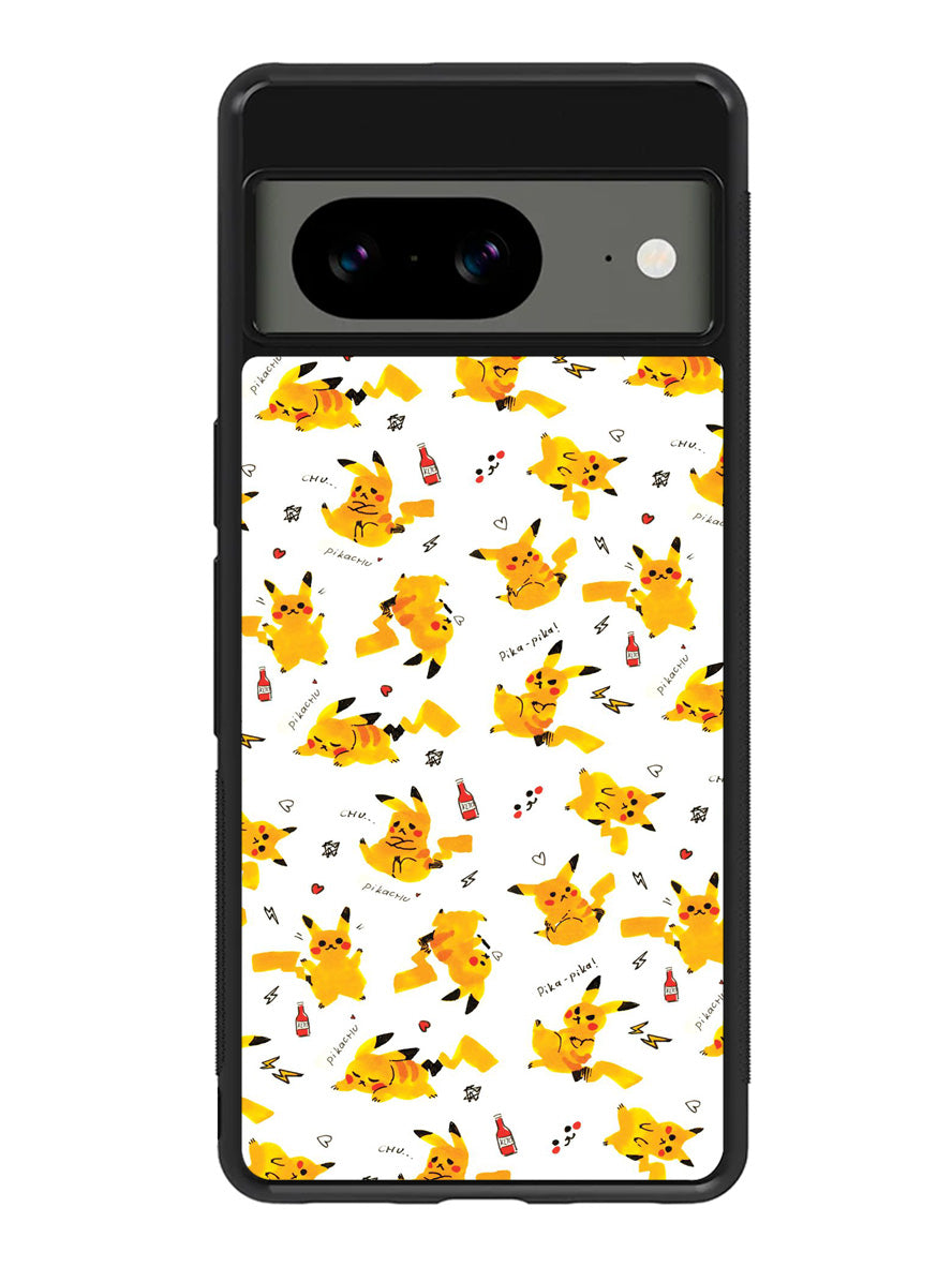 Pattern Pokemon Google Pixel 8A Case QC9011