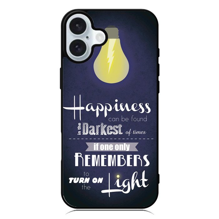 Happiness quote Harry Potter iPhone 16 Plus Case QC0770
