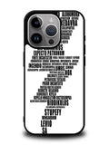 Harry Potter Spells iPhone 15 Pro Case OV0772