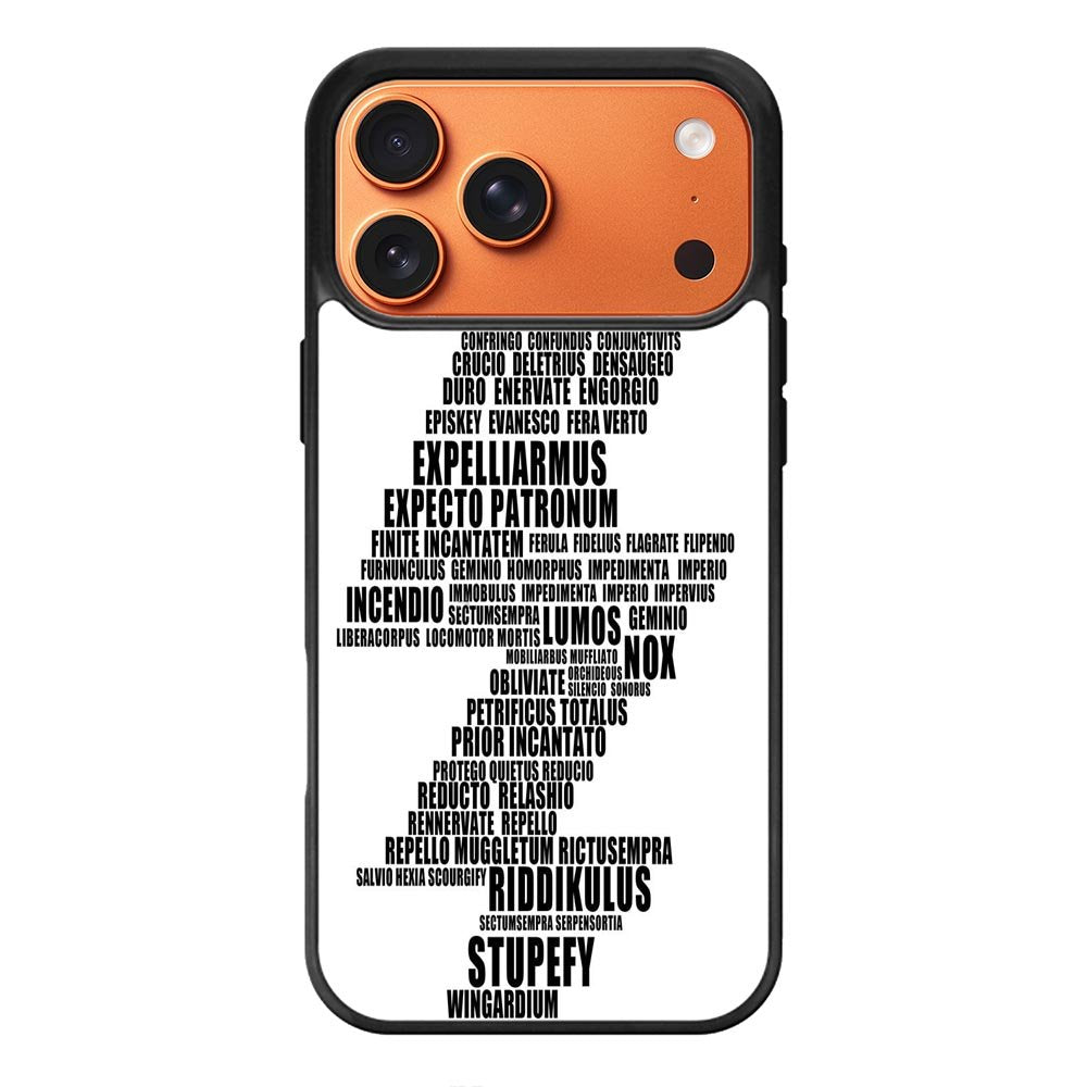 Harry Potter Spells iPhone 17 Pro Case OV0772