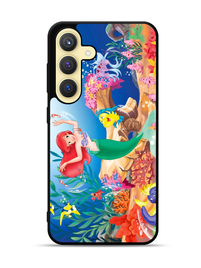 little mermaid Wallpaper Samsung Galaxy S24 Plus 5G , Samsung Galaxy S24+ 5G Case OV0775