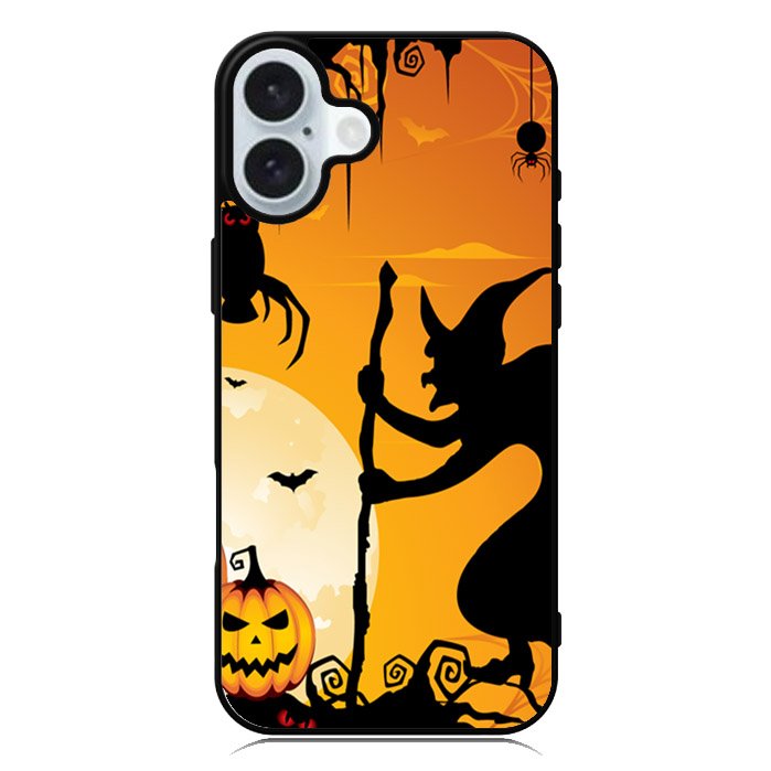 Halloween Cartoon iPhone 16 Plus Case QC0780