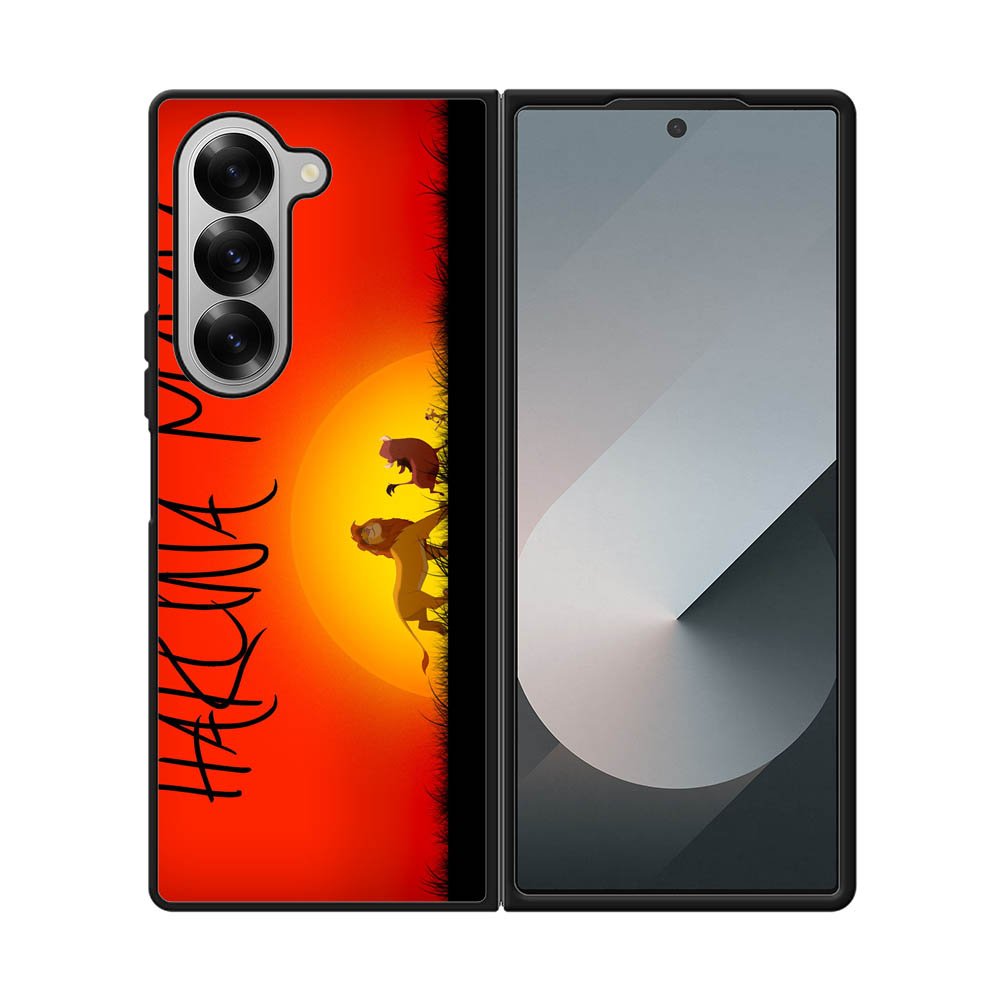 Lion king hakuna matata Samsung Galaxy Z Fold 7 5G Case OV0786