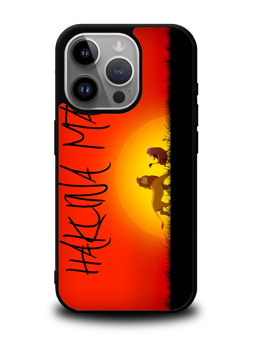 Lion king hakuna matata iPhone 14 Pro Max Case QC0786