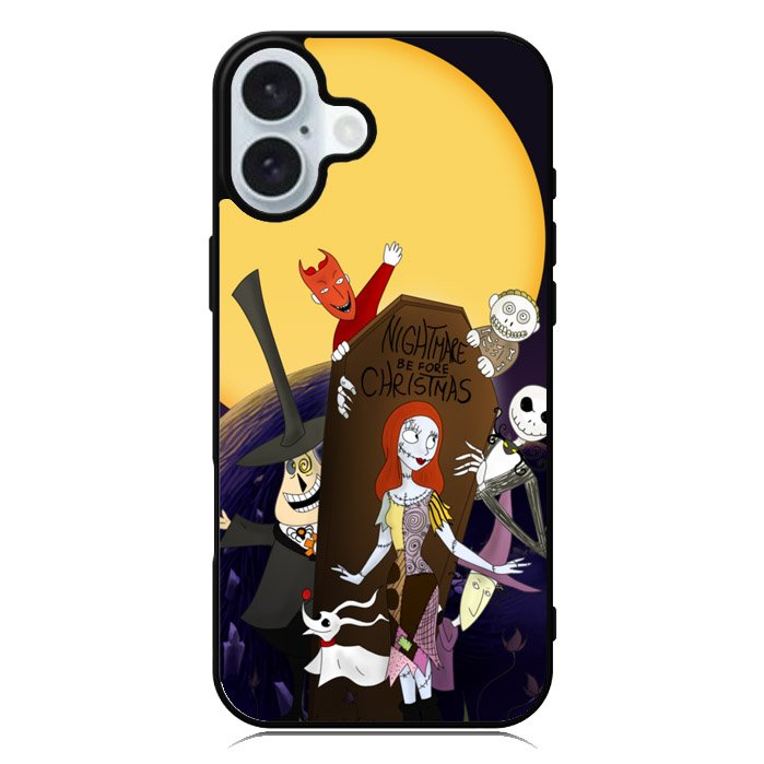 Jack Nightmare Before Christmas iPhone 16 Plus Case QC0798
