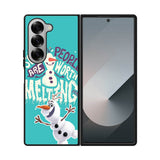 Frozen Olaf Quotes Samsung Galaxy Z Fold 7 5G Case QC0804