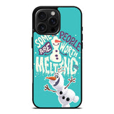 Frozen Olaf Quotes iPhone 16 Pro Max Case OV0804