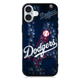 Los Angeles Dodgers Logo 2nd iPhone 16 Plus Case
