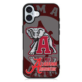 Alabama Crimson Tide 5th iPhone 16 Plus Case