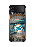miami dolphins 1st Samsung Galaxy Z Flip 4 5G 2022 Case