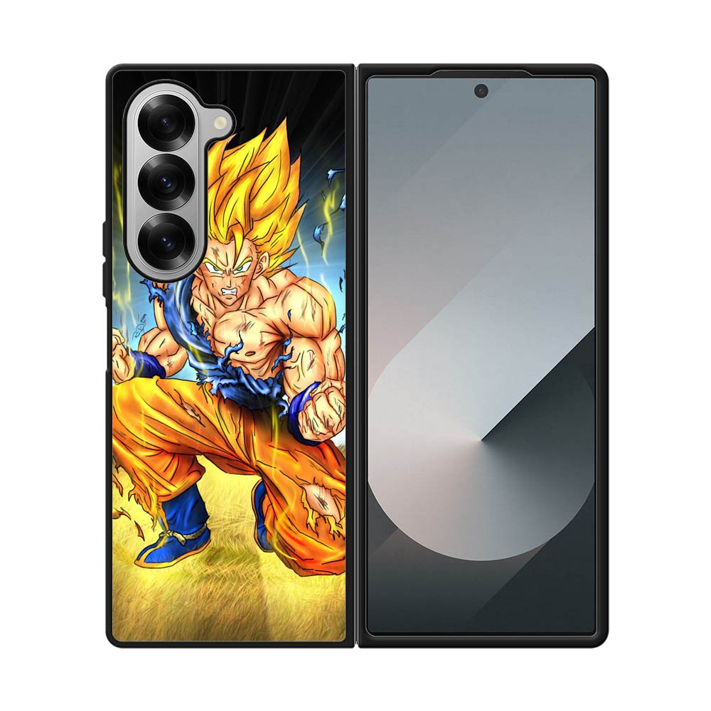 Dragon Ball Z Goku Samsung Galaxy Z Fold 7 5G Case QC4774