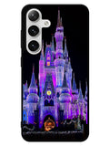 Disney Castle Night Lights 2nd Samsung Galaxy S25 5G Case