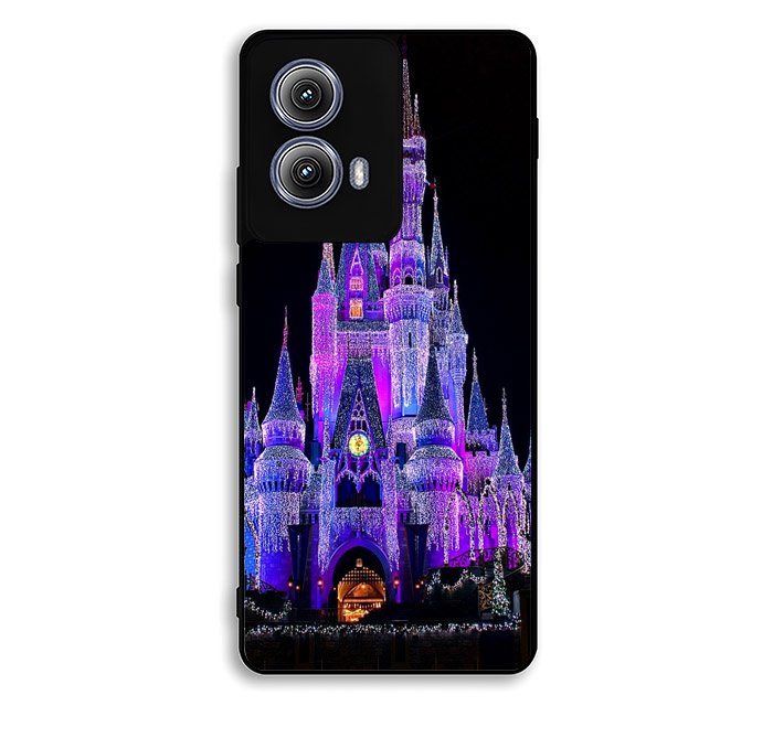 Disney Castle Night Lights 2nd Motorola Moto Edge 2024 Case OV1417