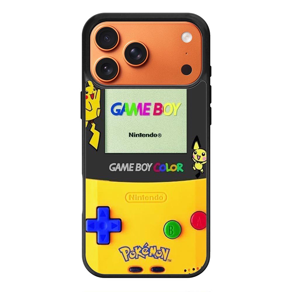 Game Boy Pokemon Pikachu iPhone 17 Pro Case