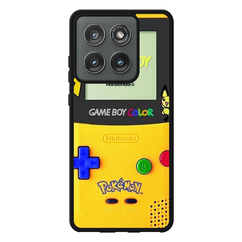 Game Boy Pokemon Pikachu Motorola Moto Edge 2025 Case