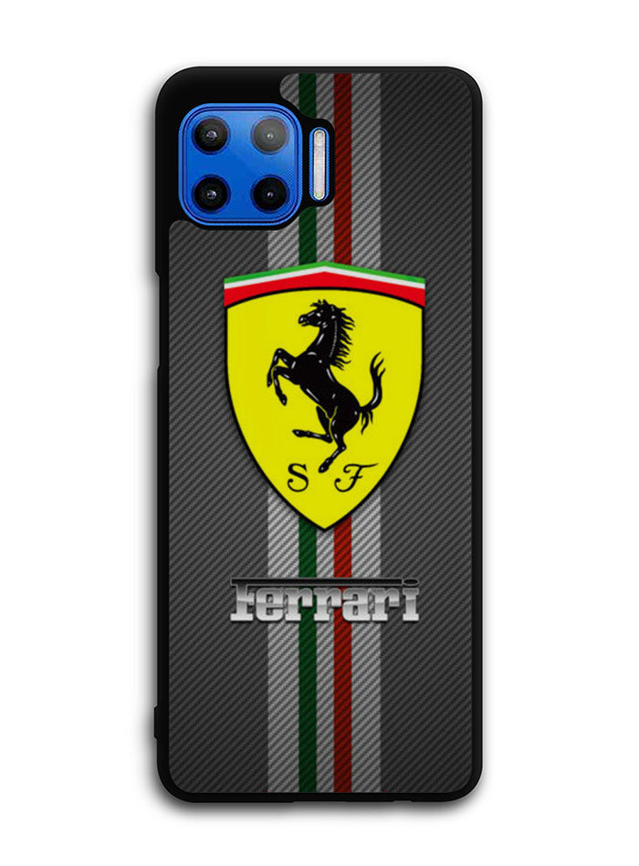 Ferrari Logo 1st Motorola Moto One 5G Case , Moto One 5G UW Case , Moto G 5G Plus Case