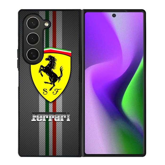 Ferrari Logo 1st Samsung Galaxy Z Fold 6 Case