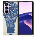 happyness quote harry potter Samsung Galaxy Z Fold 7 Case OV5056